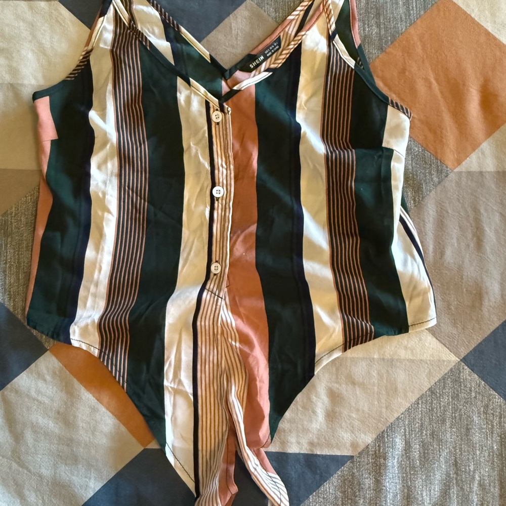 Striped Multicolor Women's Top